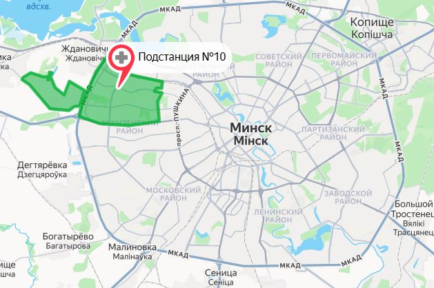 Открыть в Яндекс Картах